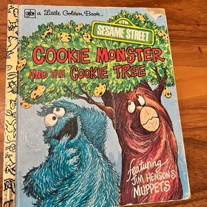 Vintage Cookie Monster and the Cookie Tree Book
